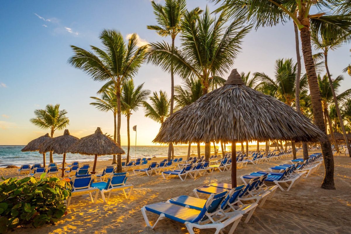 Tropical Beach Resort in Punta Cana, Dominican Republic